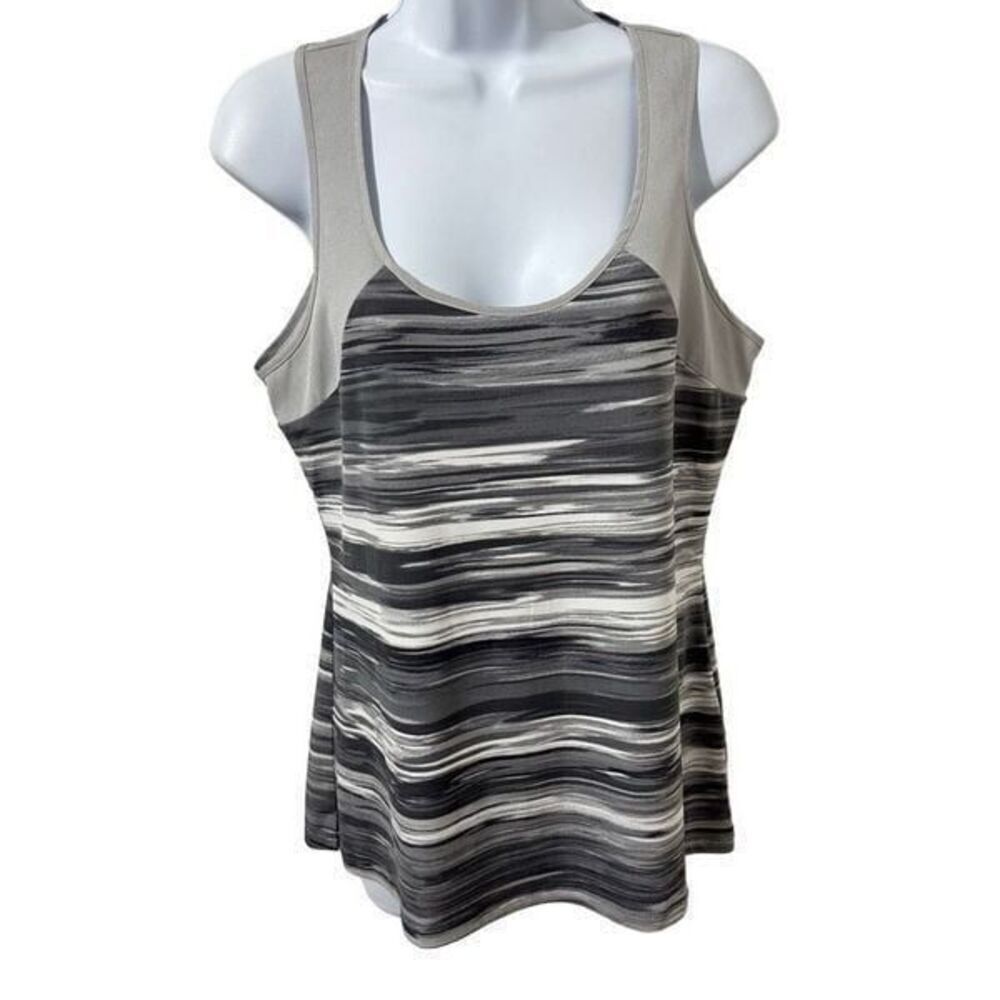 Calvin Klein  white and gray tank top size M    A636